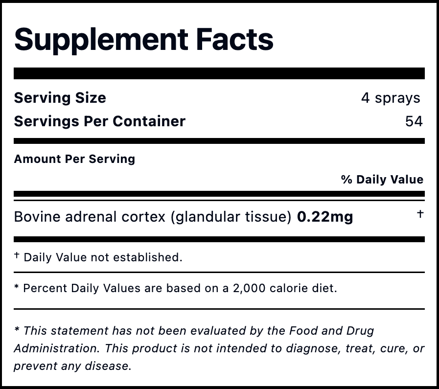 Adrenal Complex 5X – Physicians' Standard