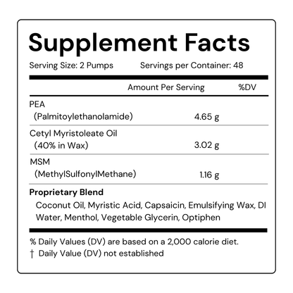 Discomfort Support with PEA