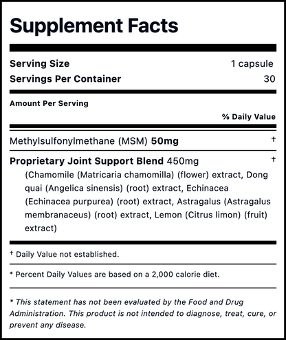 Joint & Cartilage Support