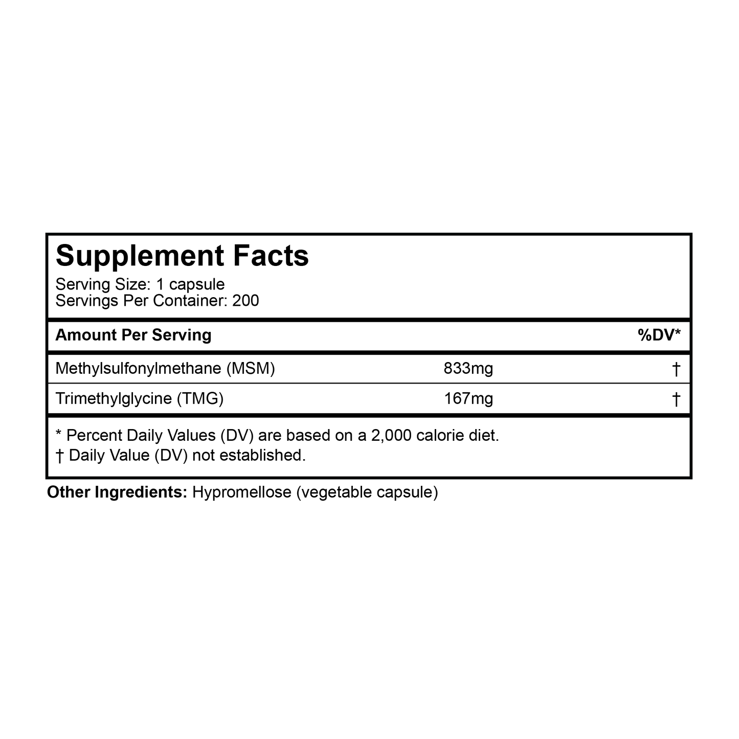 Alpha Sulflex with TMG
