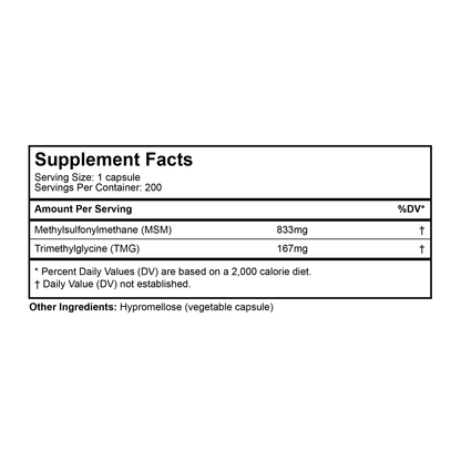 Alpha Sulflex with TMG