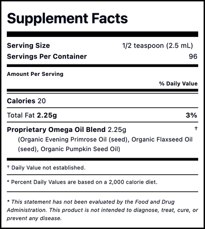Plant Omega Oil