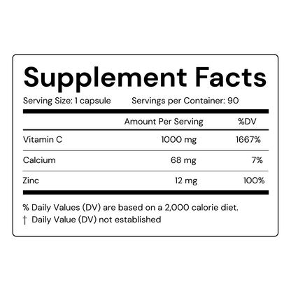 Vitamin C with Zinc