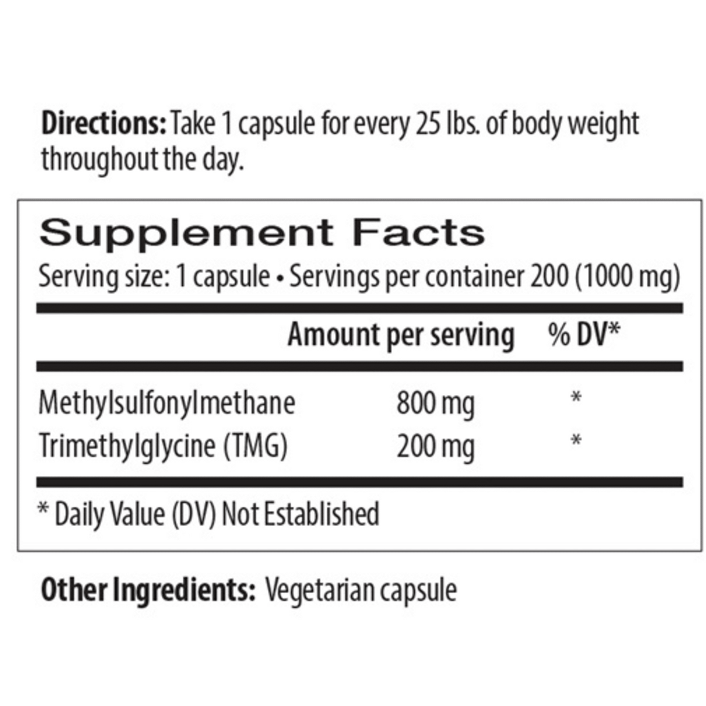 Alpha Sulflex with TMG